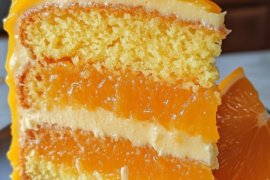 Bolo de Laranja Simples e Perfumado